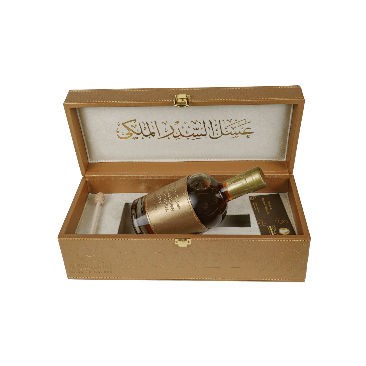 Emirates Sidr Honey with Leather Case – 550G – luxury Gift (National Day)