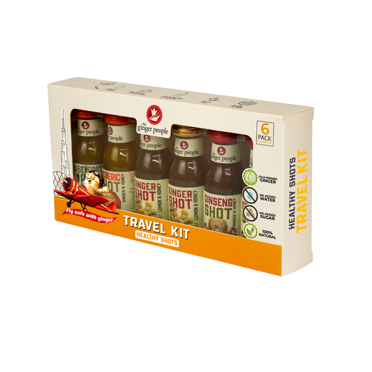 مجموعة الطاقة وتعزيز المناعة في السفر 6 قطع