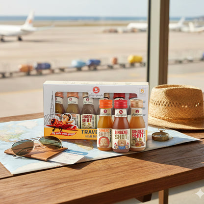 مجموعة الطاقة وتعزيز المناعة في السفر 6 قطع