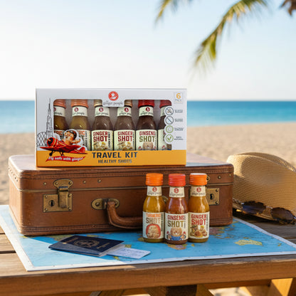 مجموعة الطاقة وتعزيز المناعة في السفر 6 قطع