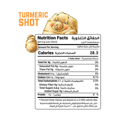 Turmeric Shot 30Ml Pack of 16