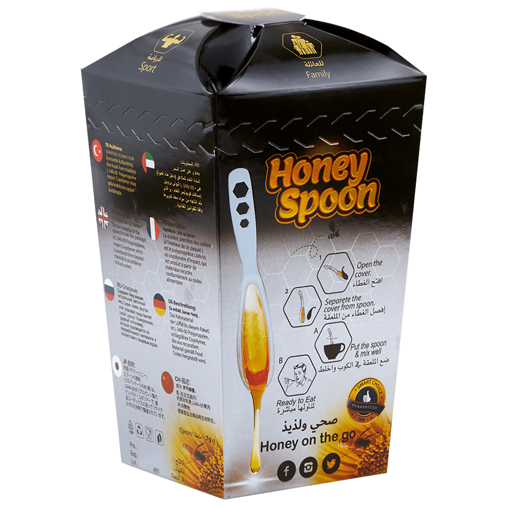 ملعقة العسل الأبيض 10 ملاعق