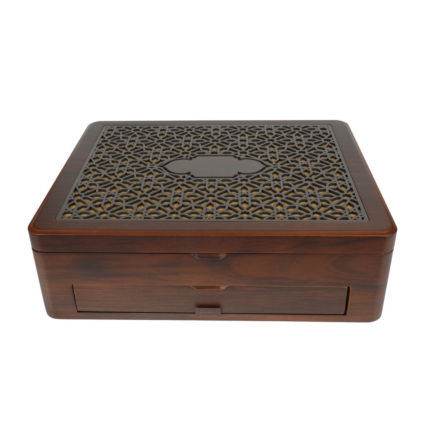 Wood Box With Drawer UAE Sidr Honey and Sidr Honey Nuts with Dates With Nuts