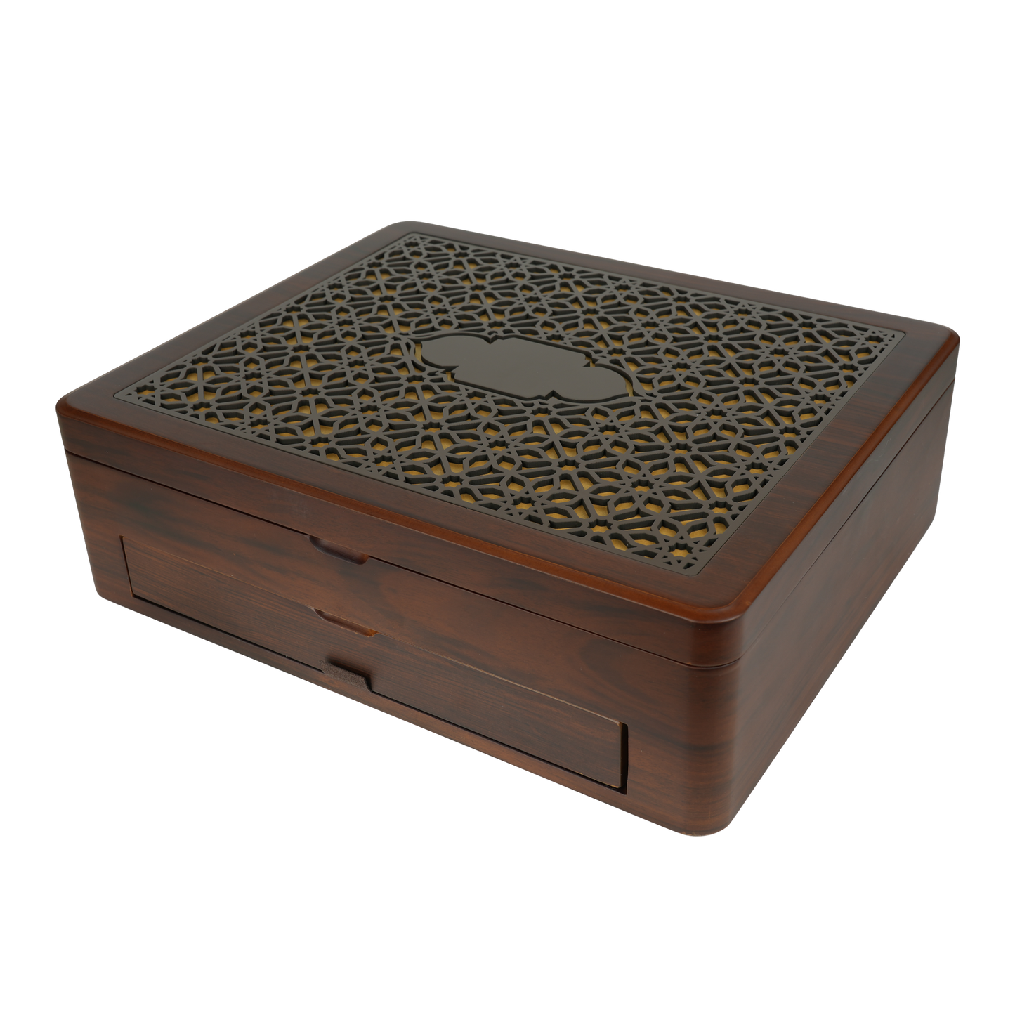 Wood Box With Drawer UAE Sidr Honey and Sidr Honey Nuts with Dates With Nuts