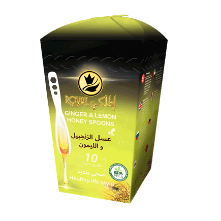 Ginger & Lemon Honey Spoon 10 pieces