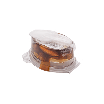 مجموعة هدايا عسل فاخرة من الجلد للمكتب (5 ملاعق عسل سدر + 3 ملاعق عسل مع المكسرات)