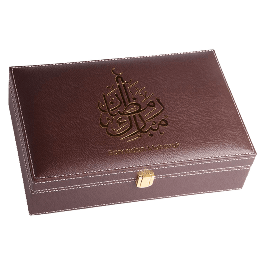 صندوق هدايا عسل ملكي رمضاني مخصص