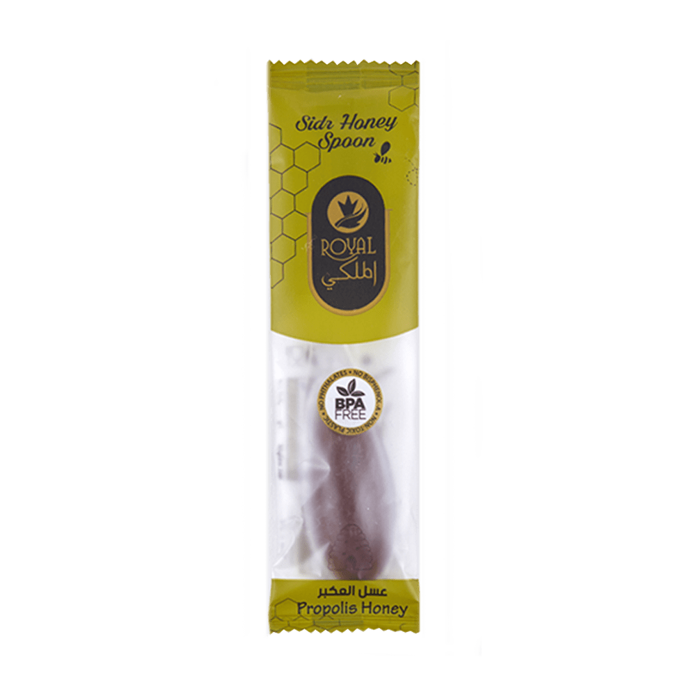 ملعقة عسل العكبر 10 قطع