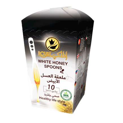 White Honey Spoon 10 pieces