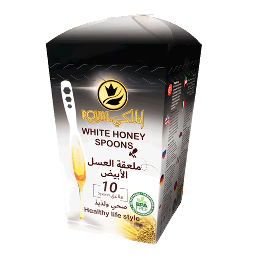 White Honey Spoon 10 pieces