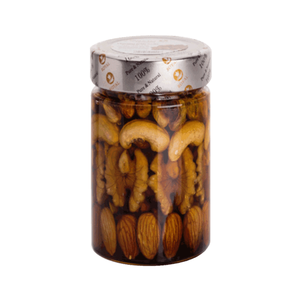 Royal Honey with Fresh Nuts Bottle 175g