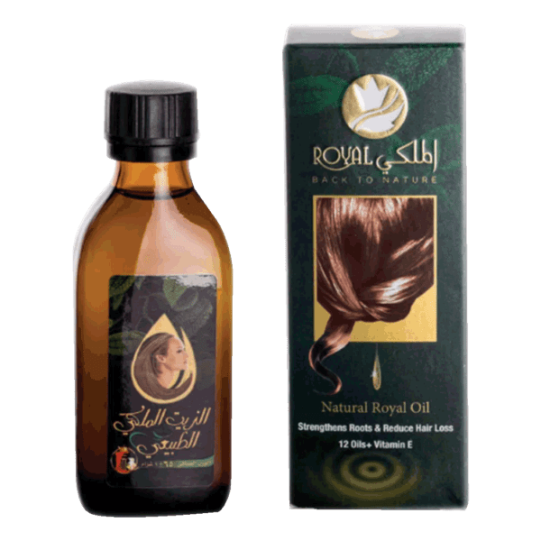 Natural Royal Hair Oil Bottle 60ml