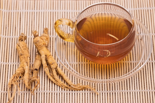 Ginseng with honey to improve the immune system