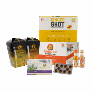 Hajj Wellness Combo – Ginger Shots, Honey Spoon, Tea and Propolis Candy